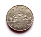 Kanada 1 Dollar 1969 Kuvan hopeakolikko