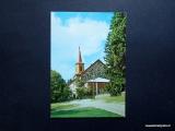 Karjalohjan v. 1970 palanut kirkko Kyttmtn postikortti