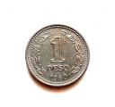 Argentiina 1 Peso 1960 Kuvan kolikko