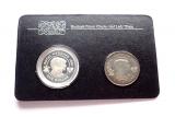 Bermuda 1 Dollar HOPEA + 1 Dollar CuNi 1981 The Royal Marri Kuvan rahasarja
