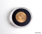 10 Markkaa 1878 (Monetan kapseloima) Kuvan kultaraha