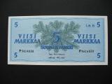5 Markkaa 1963 Litt.B no P5614091 Lindblom-Puntila kl.8-9