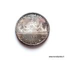 Kanada 1 Dollar 1966 Silver Kuvan kolikko