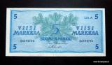 5 Markkaa 1963 Litt.A no K6392704 Alenius-Luukka, 3,20 EUR