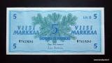 5 Markkaa 1963 Litt.B no V7619241 Lindblom-Helenius, 2,20 EUR