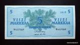 5 Markkaa 1963 Litt.B no V4117265 Kullberg-Puntila, 0,90 EUR