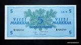 5 Markkaa 1963 Litt.B no S7853757 Alenius-Helenius, 2,80 EUR