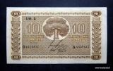 10 Markkaa 1939 vesileima II, no B8808817 Raittinen-Aspelund, 5,00 EUR