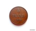 5 Penni 1875, 2,00 EUR