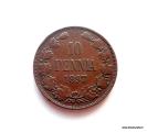 10 Penni 1897 Kuvan kolikko