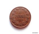 10 Penni 1915 Kuvan kolikko