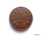 10 Penni 1910 Kuvan kolikko