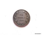 25 Penni 1891 Kuvan kolikko