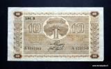 10 Markkaa 1939 KULMAKUVIO I, no A1257260 Rangell-Aspelund, 12,00 EUR