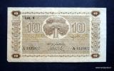 10 Markkaa 1939 KULMAKUVIO I, no A1221977 Jutila-Alsiala, 8,00 EUR