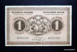 1 Markka 1918 no 10325228, 5,50 EUR