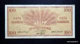 100 Markkaa 1957 no AM4115147 Simonen-Aspelund, 3,80 EUR