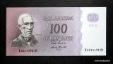 100 Markkaa 1963 Litt.A THTI no E0214192* Uusivirta-Puntila kl.8+ vain pient ksittelyjlke