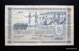1000 Markkaa 1922 Litt.D tyyppi no A114541 Rangell-Alsiala kl.3 reunarepemt n 10 mm ja ihan pieni