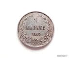 1 Markka 1890, 10,00 EUR