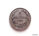2 Markkaa 1872, 14,80 EUR