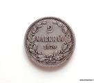 2 Markkaa 1870, 12,00 EUR