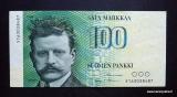 100 Markkaa 1986 Ilman Litt. no 5163038487 Alenius-Mkinen, 12,80 EUR