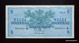 5 Markkaa 1963 Litt.A Thti no B0059260* Uusivirta-Koivikko, 4,00 EUR