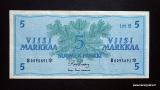 5 Markkaa 1963 Litt.B Thti, no B0093691* Kullberg-Lindblom, 3,00 EUR