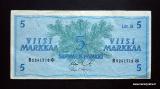 5 Markkaa 1963 Litt.B Thti no B0241510* Koivisto-Mkinen, 6,80 EUR