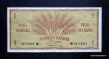 1 Markka 1963 Thti U-sarja U0453608* Simonen-Trnroth, 12,00 EUR