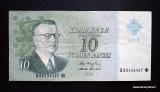 10 Markkaa 1963 Litt.A Thti, no AA0436427* Karjalainen-Punt, 4,20 EUR