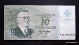 10 Markkaa 1963 Litt.A Thti, no A0689280* Karjalainen-Nars, 4,20 EUR