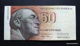 50 Markkaa 1986 Ilman Litt. no 3081165842 Lindblom-Mkinen kl.5