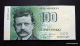 100 Markkaa 1986 Ilman Litt. no 5032796605 Holkeri-Mkinen kl.5-6
