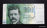100 Markkaa 1986 Litt.A no 5100283880 Hmlinen-Koivikko kl.4