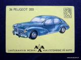 AAA-Kahvi no 36 Peugeot 203 (pieni koko) Kerilykuva