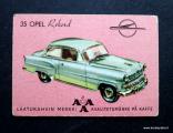 AAA-Kahvi no 35 Opel Rekord (pieni koko) Kerilykuva