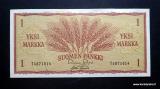 1 Markka 1963 no T4871014 Rossi-Aspelund, 12,80 EUR