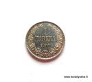 1 Markka 1907, 18,00 EUR
