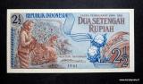 Indonesia 2½ rupiah 1961, 0,98 EUR