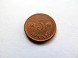 5 Penni 1922, 0,80 EUR