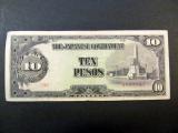 Japanese Coverment Philippines 10 Pesos ND (1943) Kuvan seteli