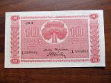 10 Markkaa 1945 Litt.B no L6394862 SARJANUMERO 'PUDONNUT' kl.6+