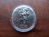 100 Markkaa 1992 Itsenisyys (24 g = 925H) BU Kapselissa