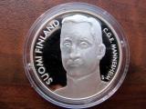 10 ¤ 2003 Mannerheim ja Pietari PROOF PROOF kapselissa Finland 2003 Proof coin 'Mannerheim ja Pietari' 18,00€