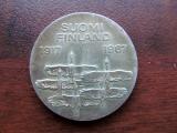 10 Markkaa 1967 Itsenäisyys (24 g = 900H) Vaihteleva kunto Finland 10 markkaa 1967 silver 15,20€