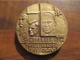 Oy G.W.Sohlberg 1876-1976 (70 mm) kuvan mitali