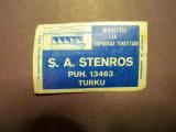TT Etiketti Turku S.A.Stenros kuvan tt-etiketti
