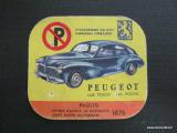 Paulig no 7 Peugeot (tyyppi I) kuvattu keräilykuva
